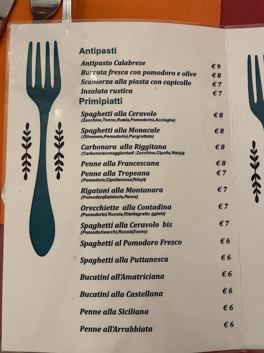 Menu Ristorante Trattoria Ceravolo-5