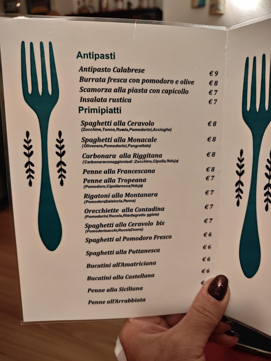 Menu Ristorante Trattoria Ceravolo-6